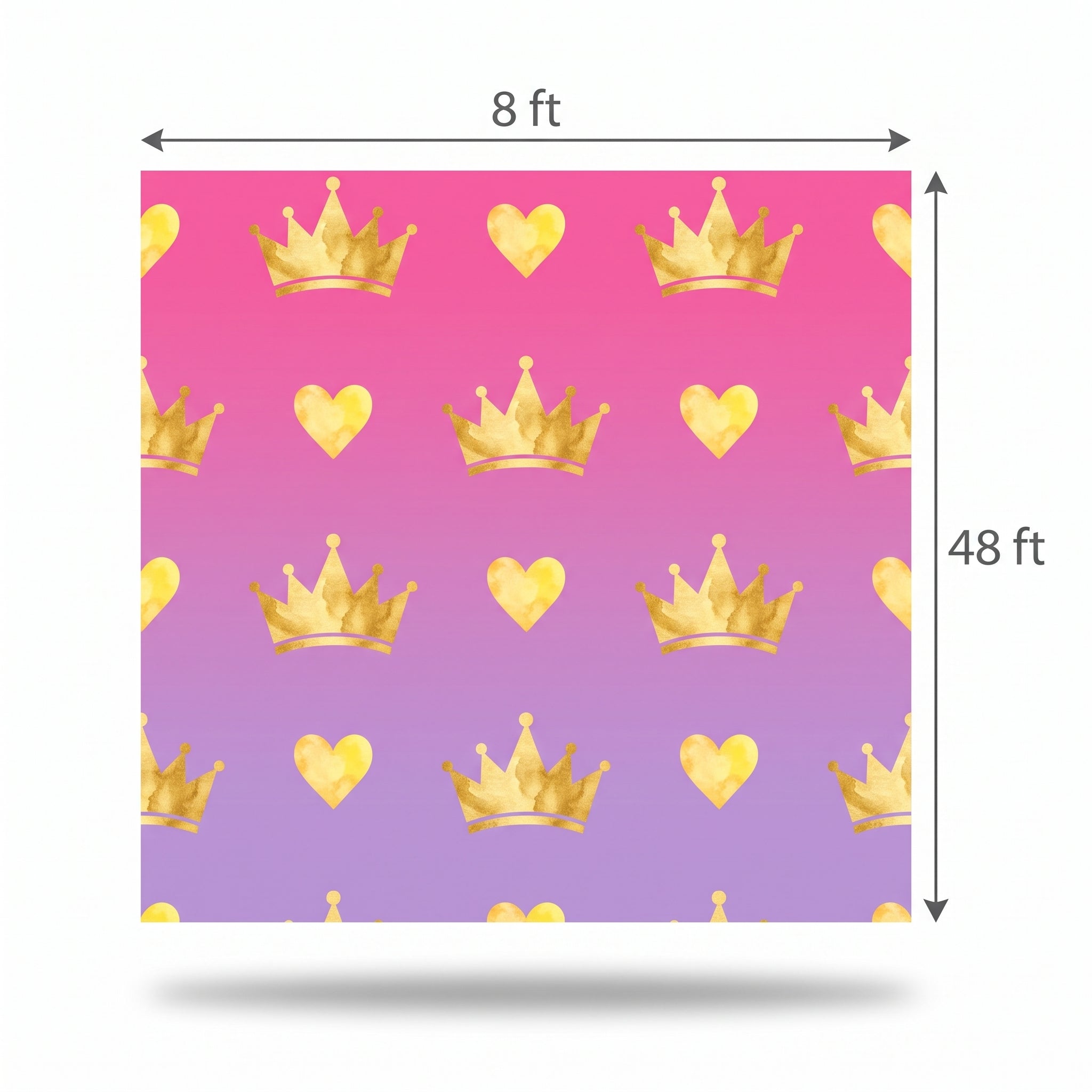 Disney Princess Once Upon a Time Scene Setter Backdrop
