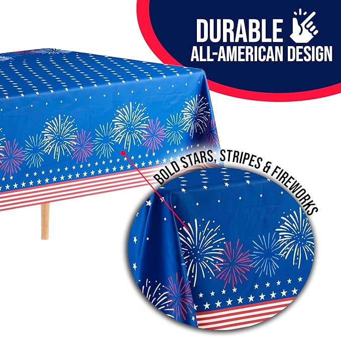 Starburst Table Cover - 54" x 108" | 2 Pack