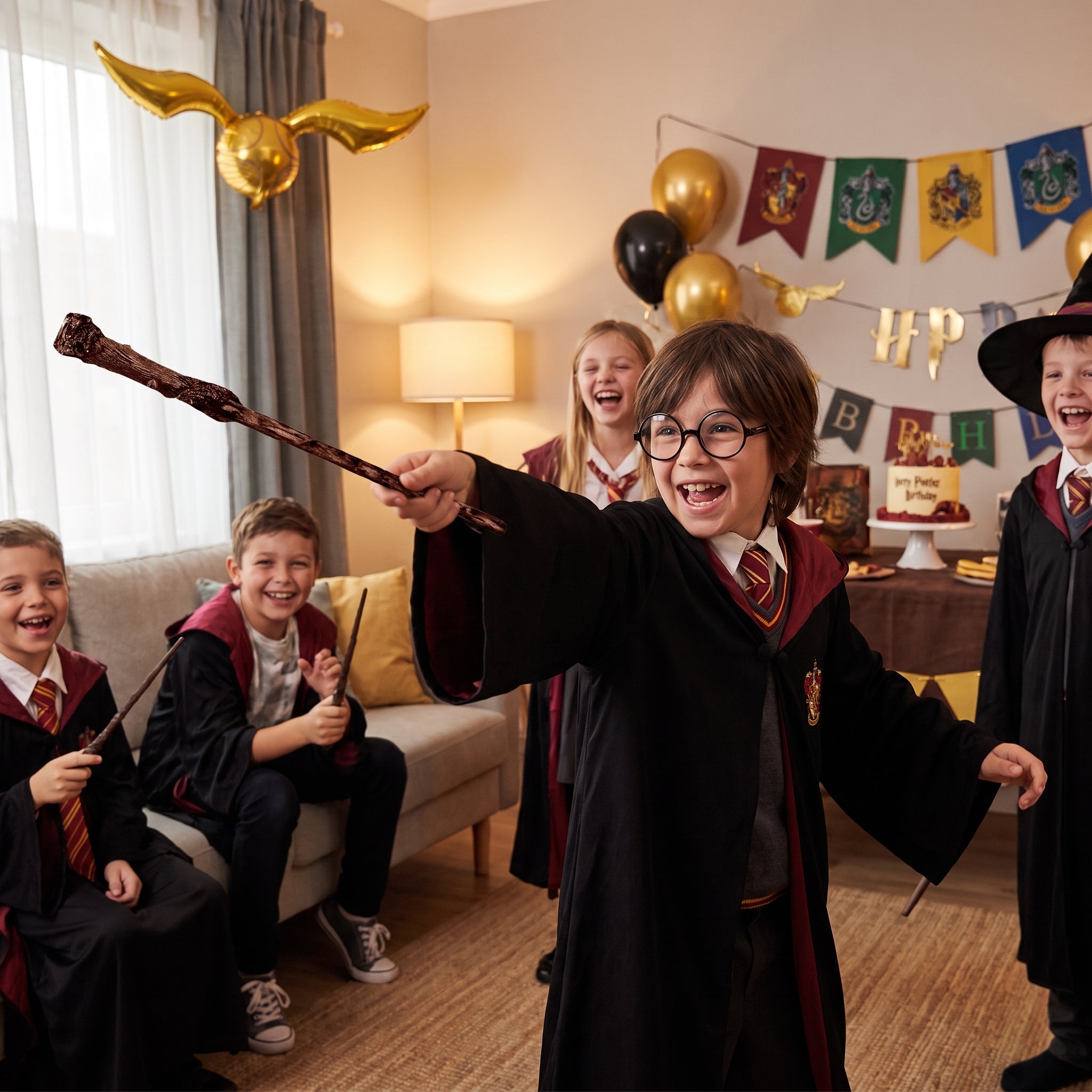 Harry Potter Wand Party Favors - Pack of 8