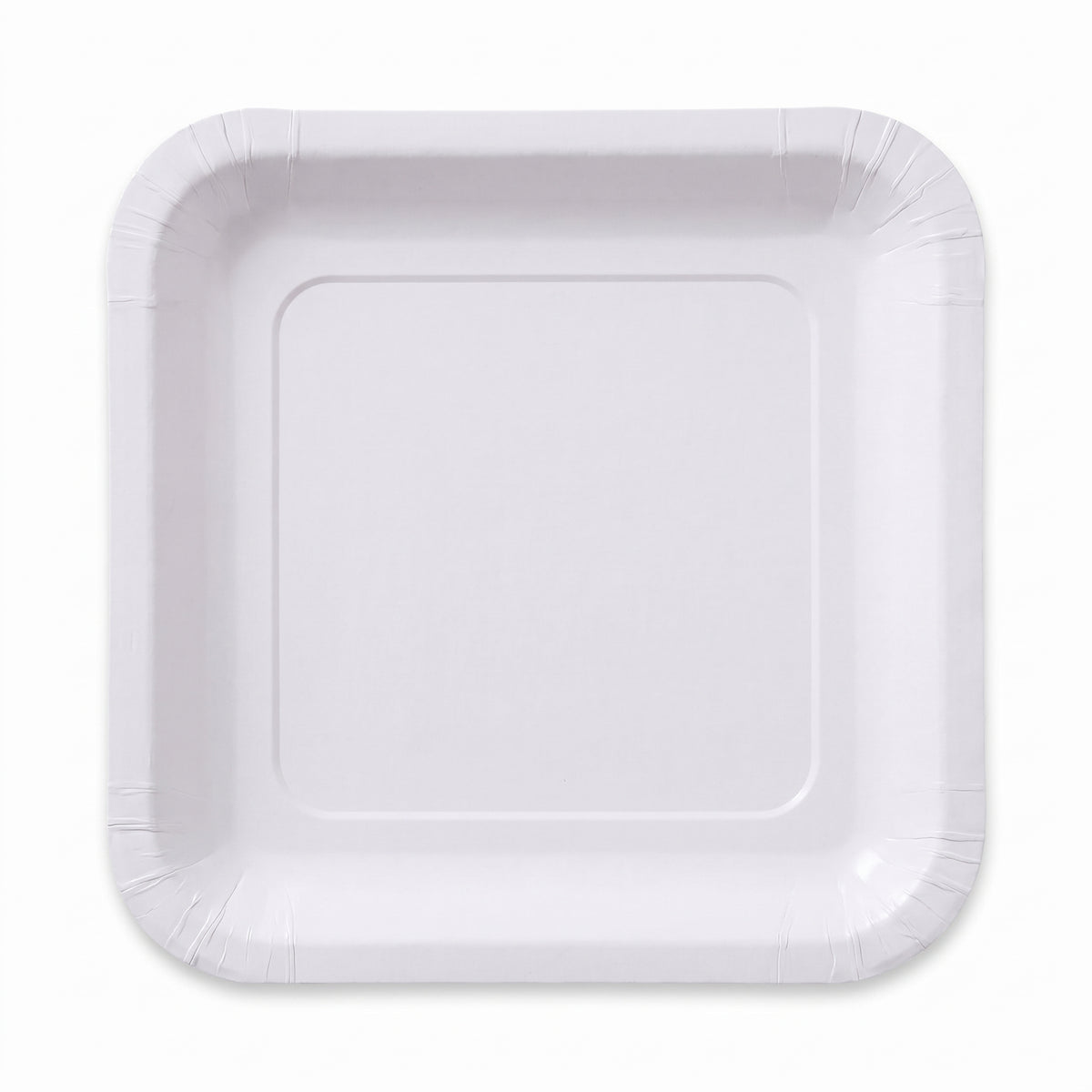 Spider-Man Webbed Wonder Square Paper Plates, 9-Inch, 8-Pack