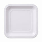 Spider-Man Webbed Wonder Square Paper Plates, 9-Inch, 8-Pack