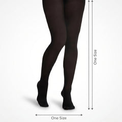 Black Halloween Costume Tights - One Size