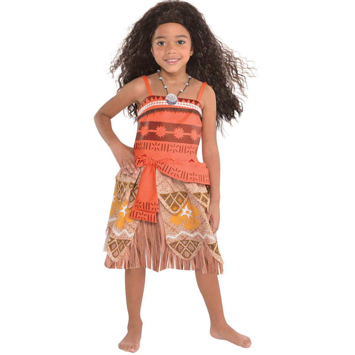 Disney Moana Costume for Kids with Necklace - Halloween Special