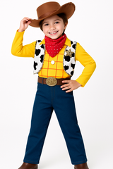 Toy Story Woody Kids' Halloween Costume with Hat & Vest
