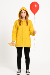 Adult Georgie Raincoat Costume Set from IT Movie