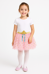 Disney Princess Sparkle Tutu for Kids ‚Äì Pink and Gold