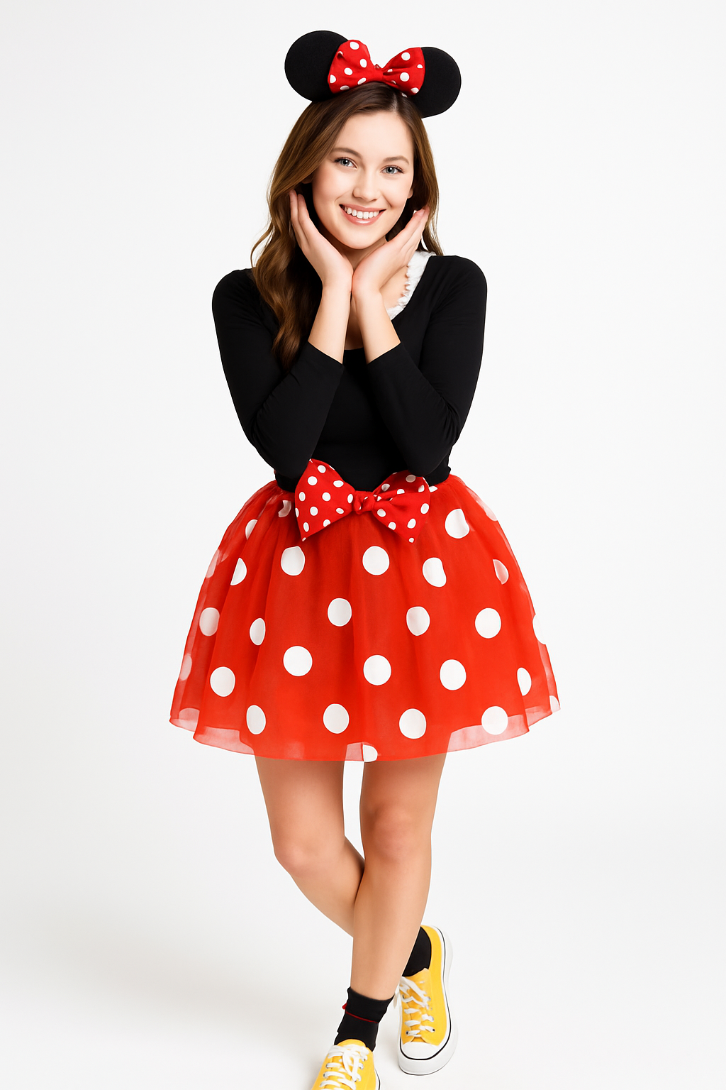 Adult Minnie Mouse Tutu Skirt - Disney Costume Accessory for Halloween