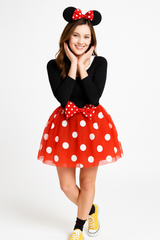 Adult Minnie Mouse Tutu Skirt - Disney Costume Accessory for Halloween