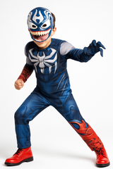 Kids' Venomized Marvel Captain America Costume with Mask