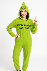 The Grinch Adult Unisex Costume Zipster L/XL