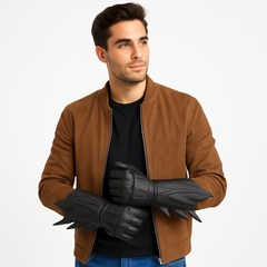 Adult Batman Gauntlets with Foam Pieces ‚Äì Officially Licensed DC Costume Accessory