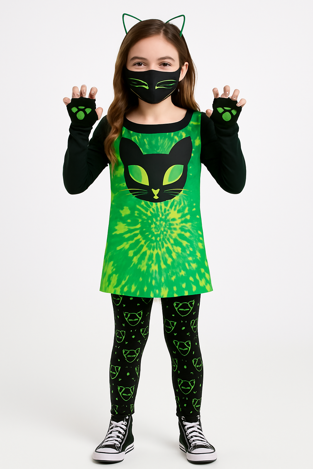 Cosmic Kitty Girl Halloween Costume