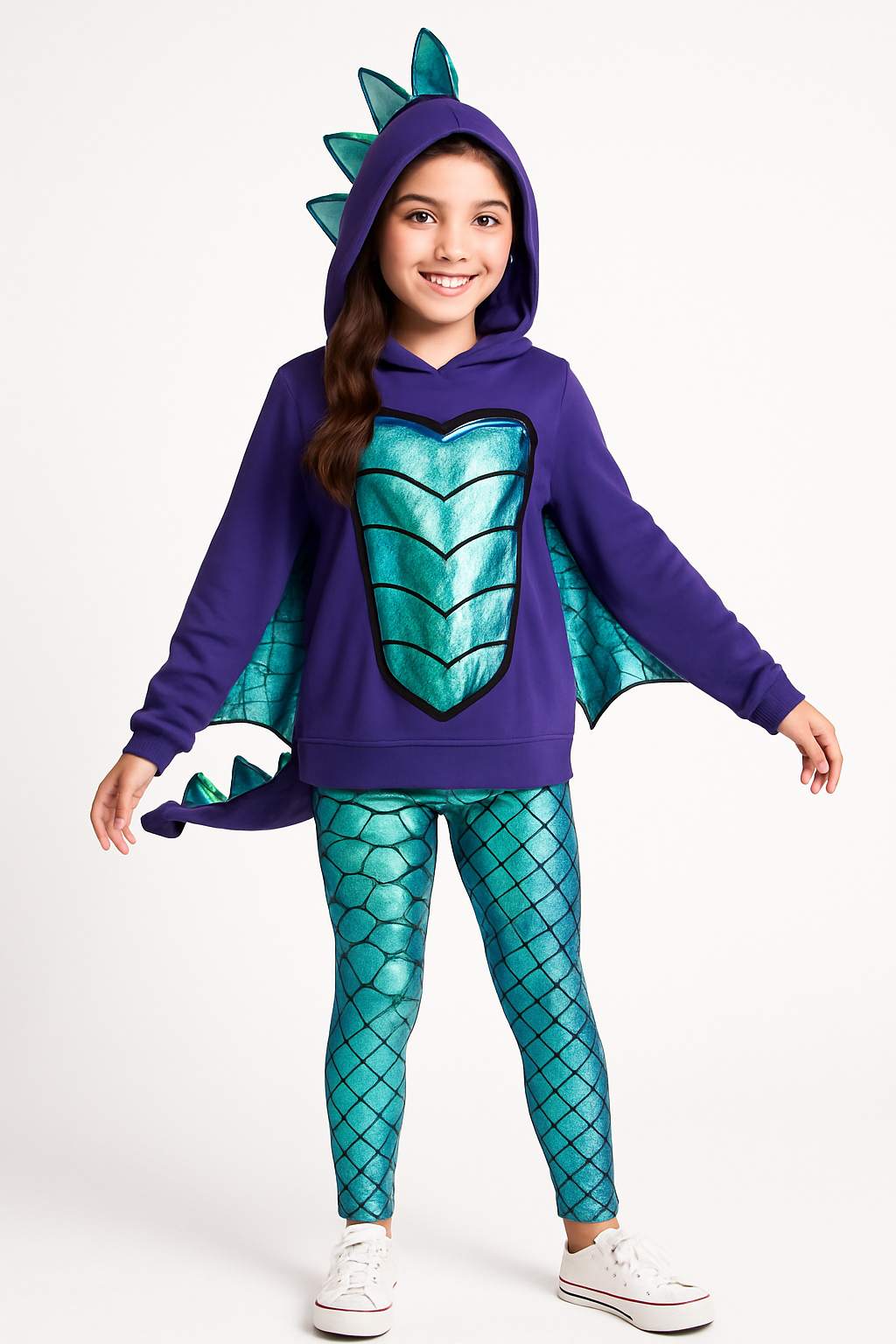 Mystical Dragon Girls Halloween Costume Set