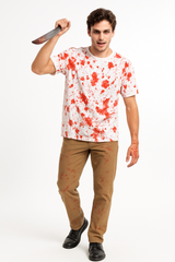 Zombie Apocalypse Bloody T-Shirt - Halloween Costume Accessory