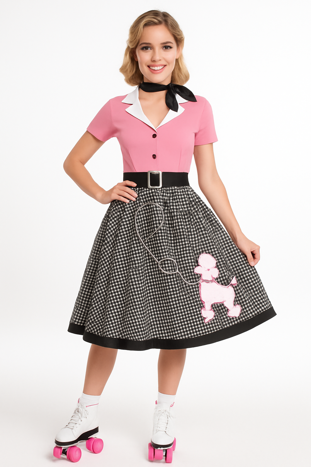 Women's Car Hop Cutie Costume - Retro Chic