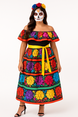 Women's Sugar Skull Beauty Costume