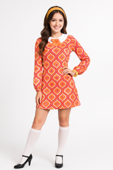 Retro Mod Adult Halloween Dress