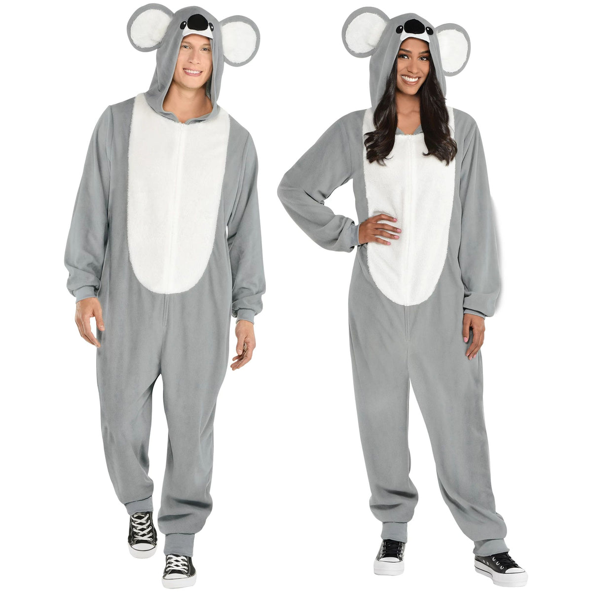 Cozy Koala Zipster Costume for Adults