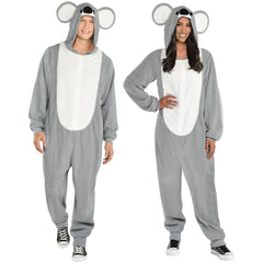 Cozy Koala Zipster Costume for Adults