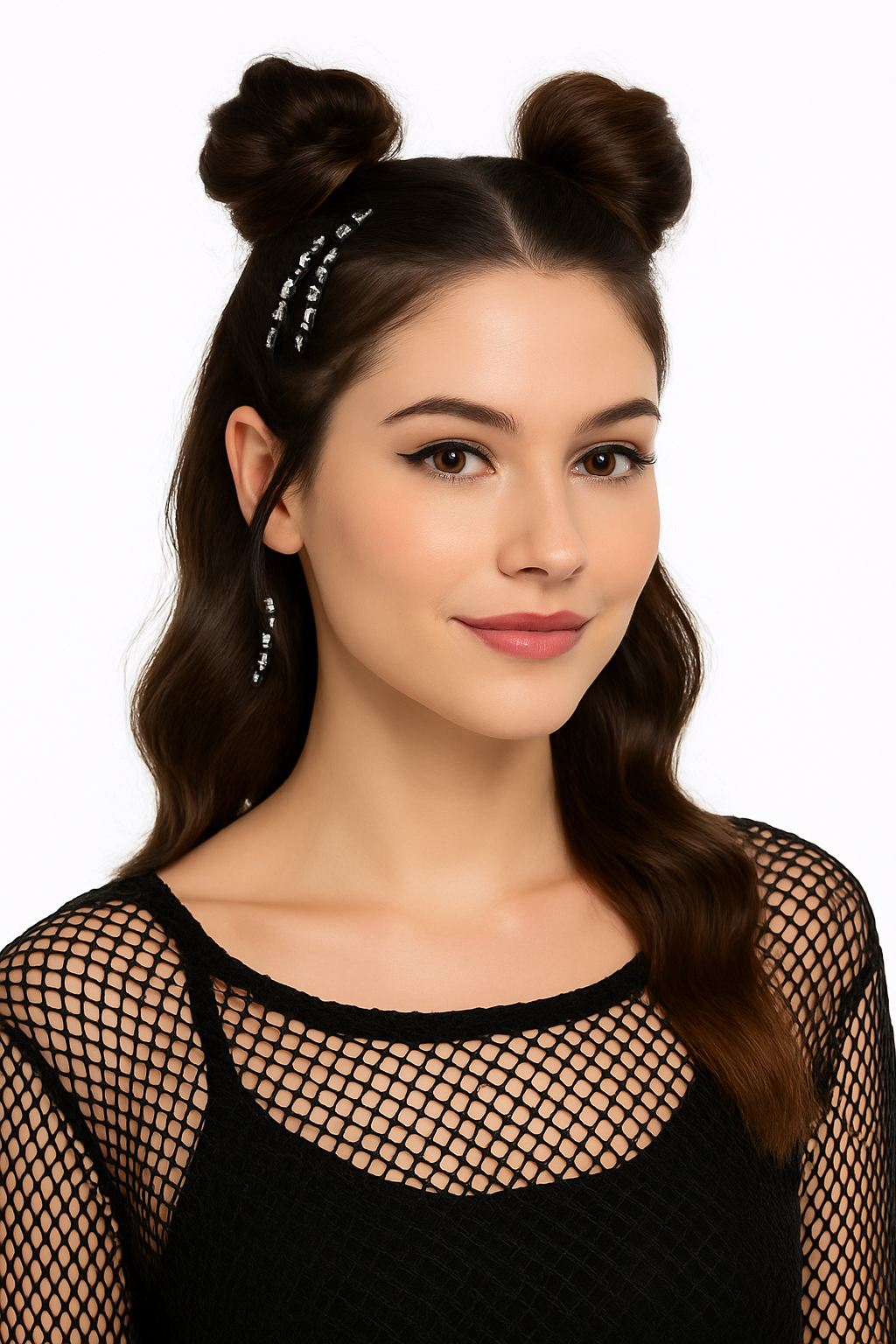 Punk Studded Hair Accessory Kit for Halloween