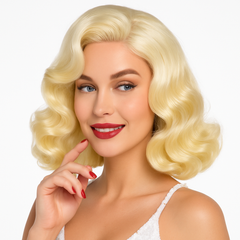Old Hollywood Glamour Long Costume Wig