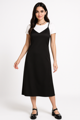 90s Slip Dress Costume with T-Shirt - Halloween Edition