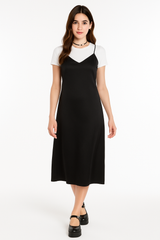 90s Slip Dress Costume with T-Shirt - Halloween Edition