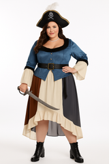 Posh Pirate Costume for Women - Plus Size