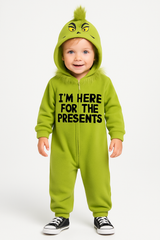 Toddler Christmas Grinch Zipster Costume, Size 3-4T