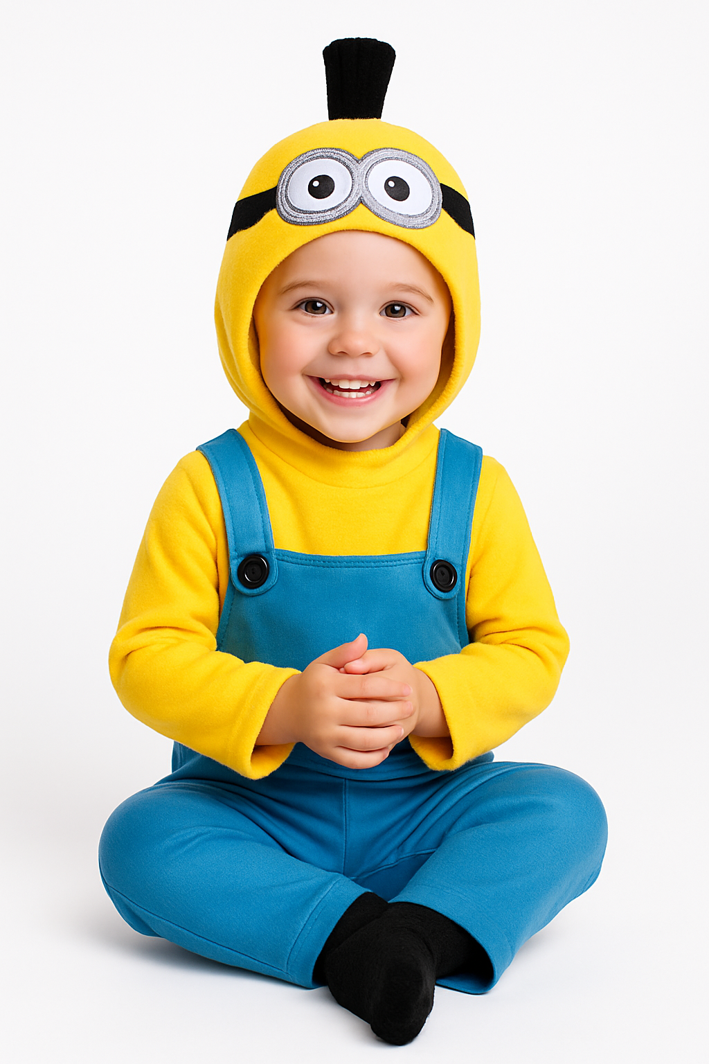 Infant Minion Kevin Halloween Costume with Hood