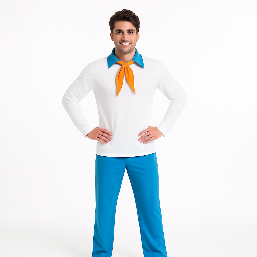 Classic Scooby-Doo Fred Costume for Adults