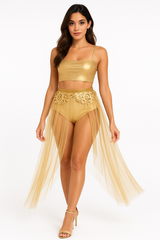 Gilded Glam Women's Skirt ‚Äì S/M
