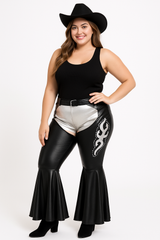 Cowgirl Women's Plus Size Halloween Chaps