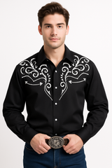 Men's Western Halloween Costume Shirt - L/XL