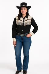 Women's Western Costume Shirt L/XL