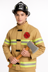 Men's Firefighter Costume - Halloween Hero Edition