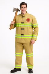 Men's Plus Size Firefighter Costume - 2XL