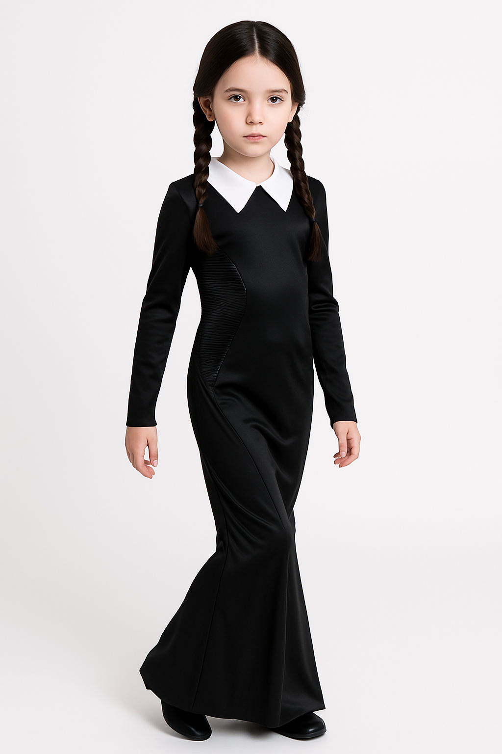 Enchanting Wednesday Addams Costume for Girls