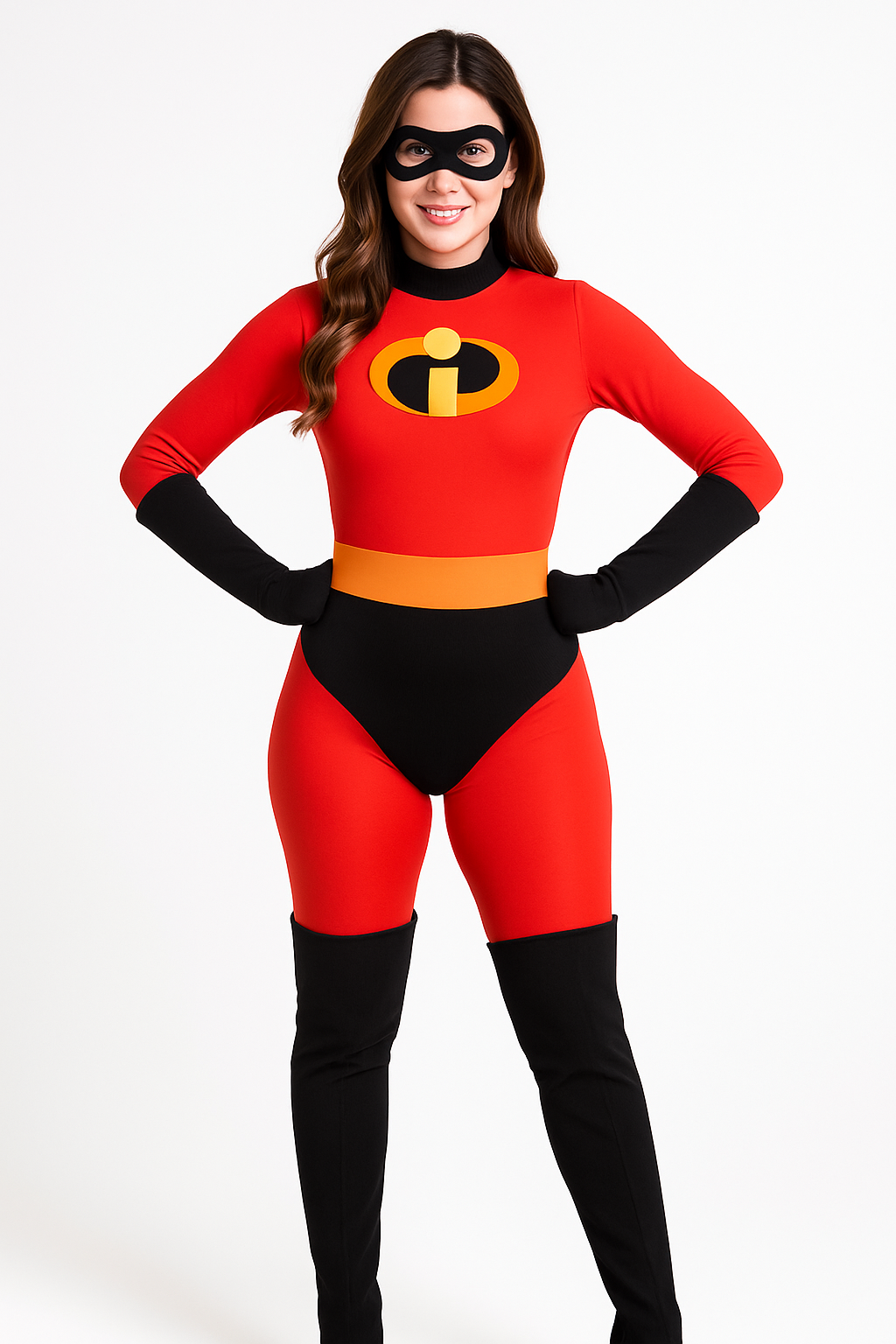 Plus Size Mrs. Incredible Costume - Women's Halloween Superhero Outfit