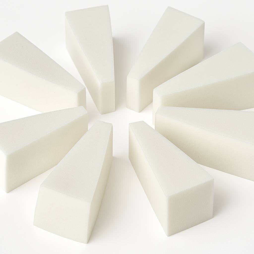 Halloween Makeup Application Sponges - Triangular, 8-Pack