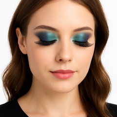 Sultry Black False Eyelashes - Dramatic Costume Accessory