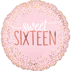 Sweet Sixteen Blush Foil Balloon