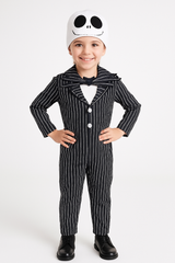Jack Skellington Boys' Halloween Costume - Nightmare Before Christmas - Toddler (3-4)