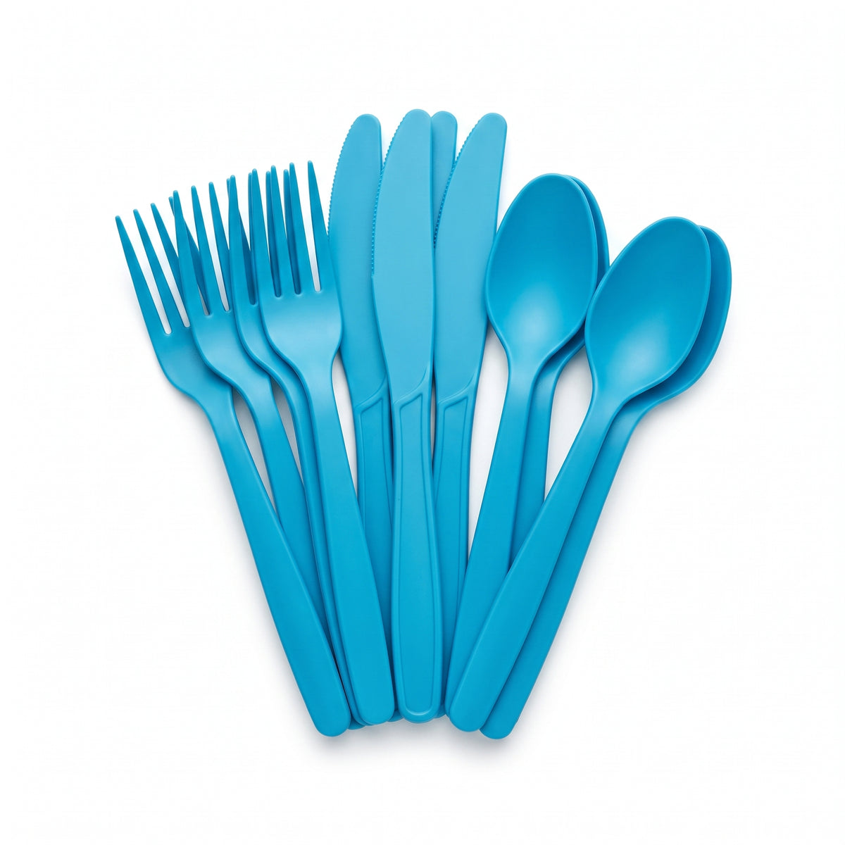 Caribbean Blue Cutlery Set - 7.5 in. - 24 Count