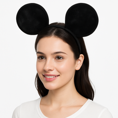 Plush Mouse Ears Halloween Headband