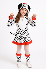 Spotted Dalmatian Girl's Halloween Costume