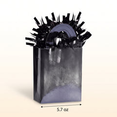 Black Mini Tote Balloon Weight