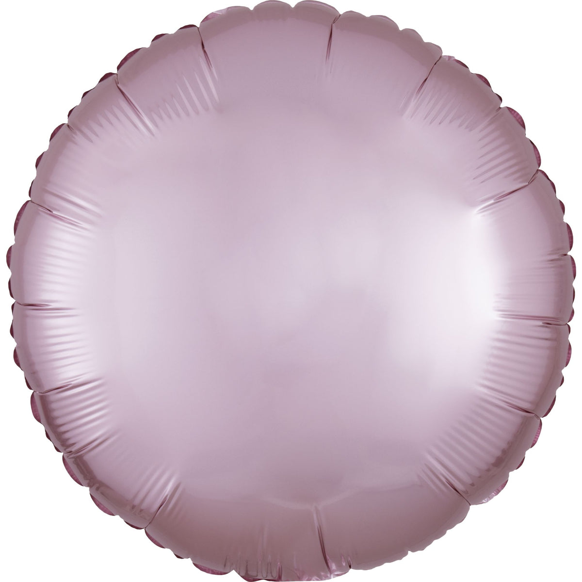 Satin Pastel Pink Foil Balloon - 18" Circle