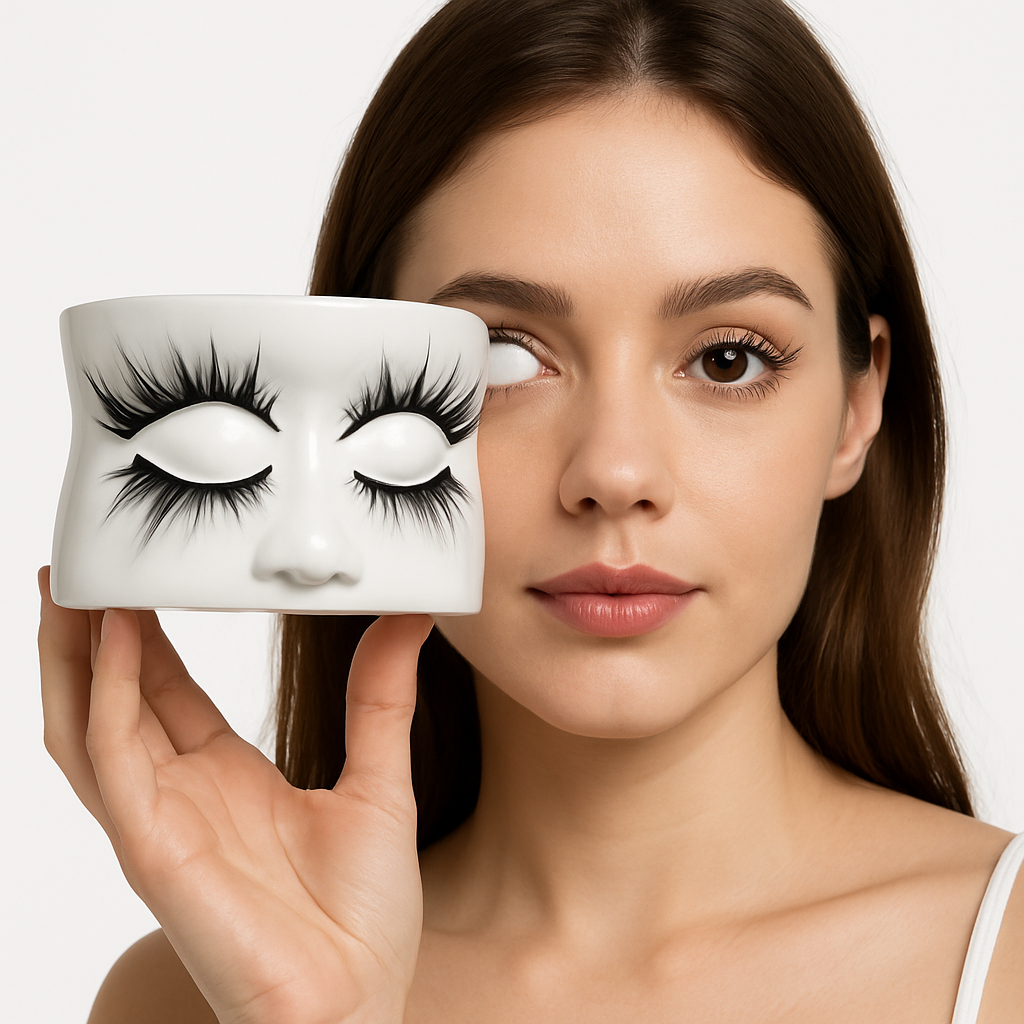 Wicked Witch Long Black Eyelashes - Halloween Costume Accessory