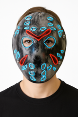 Halloween Light-Up Hockey Mask